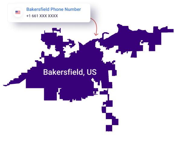 Bakersfield Virtual Phone Number