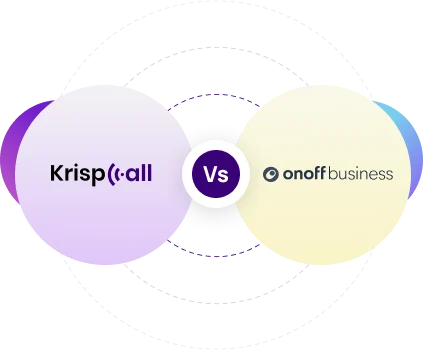 KrispCall vs OnoffBusiness