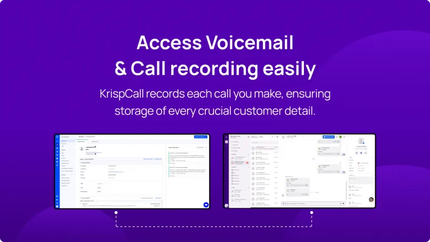 Active Campaign Access Voicemail & Call recording easily -img