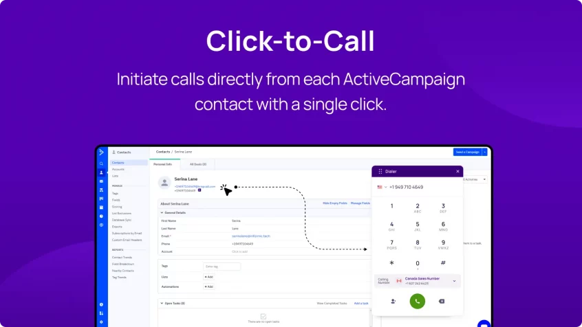 Active Campaign Click-to-Call -img
