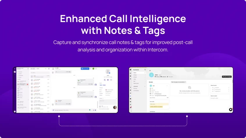 Enhanced Call Intelligence with Notes & Tags