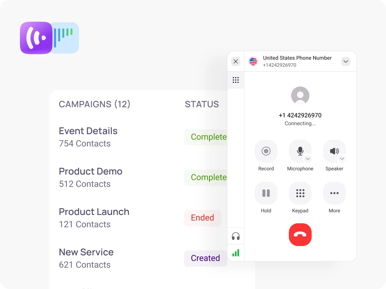 Marketing Team KrispCallxnoCRM.io img