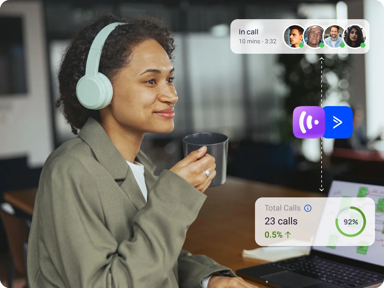 Remote Team KrispCallxActiveCampaign img