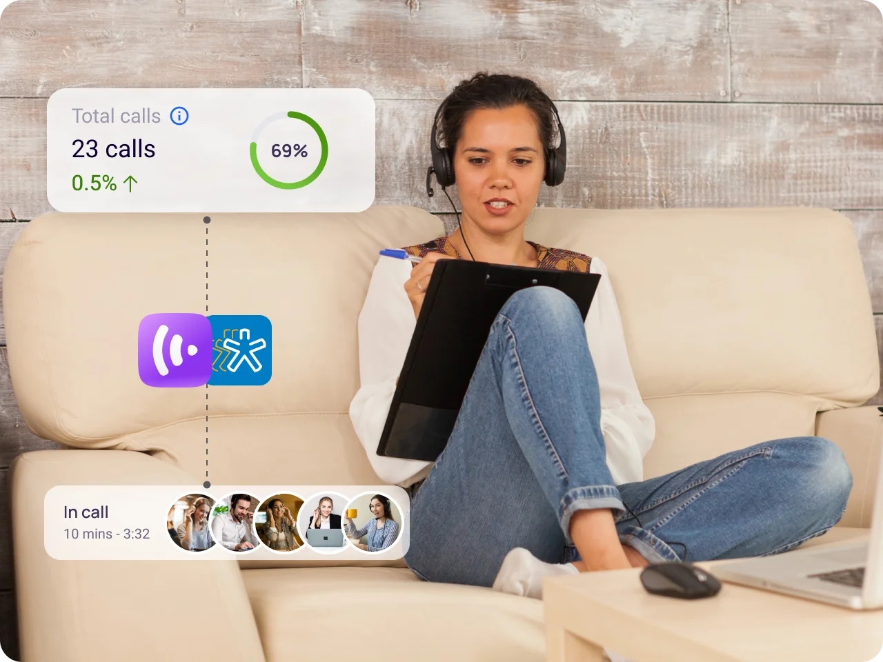 Remote Team KrispCallxNimble img