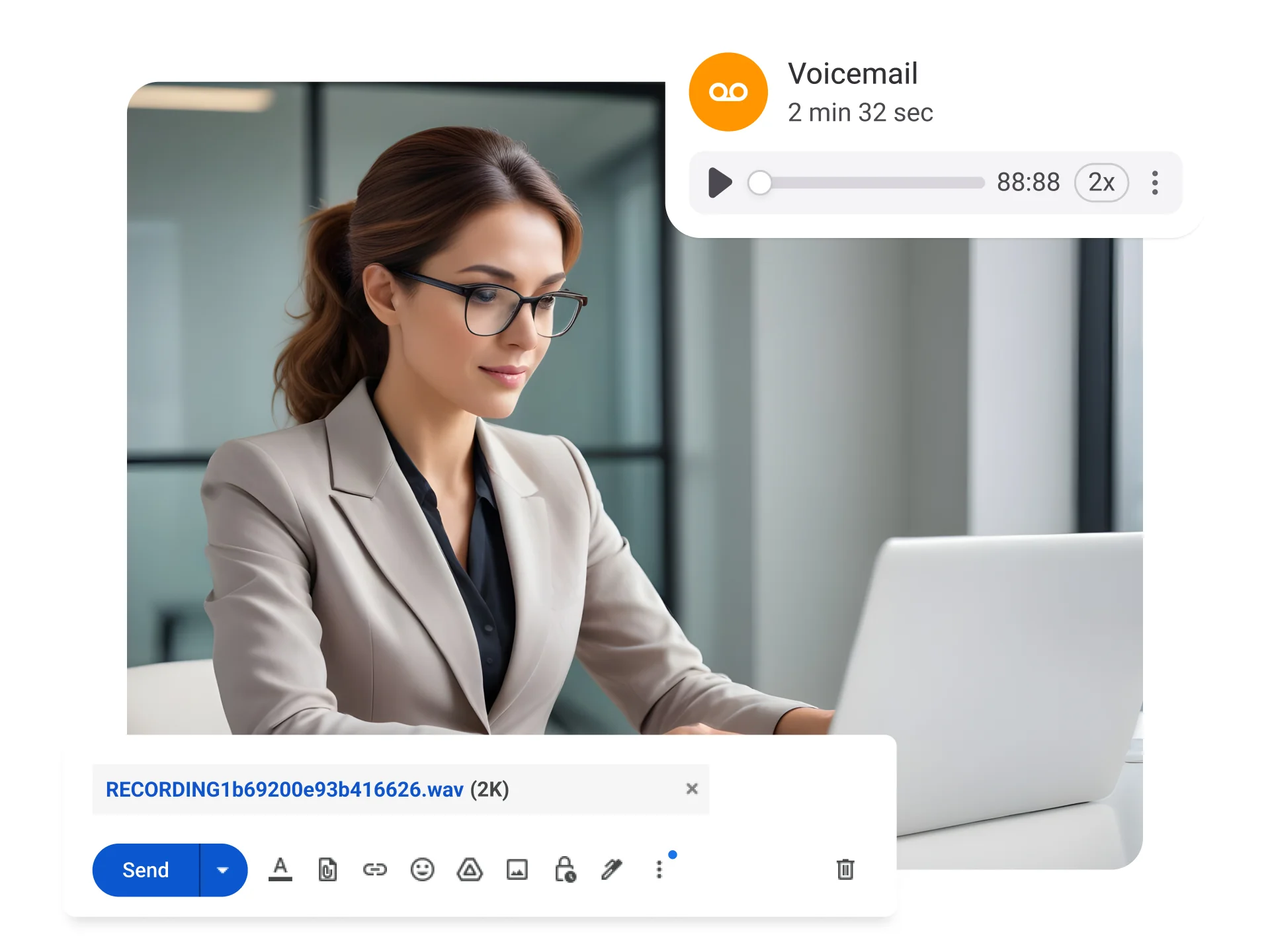 Boost Efficiency By Sending Voicemails To Email