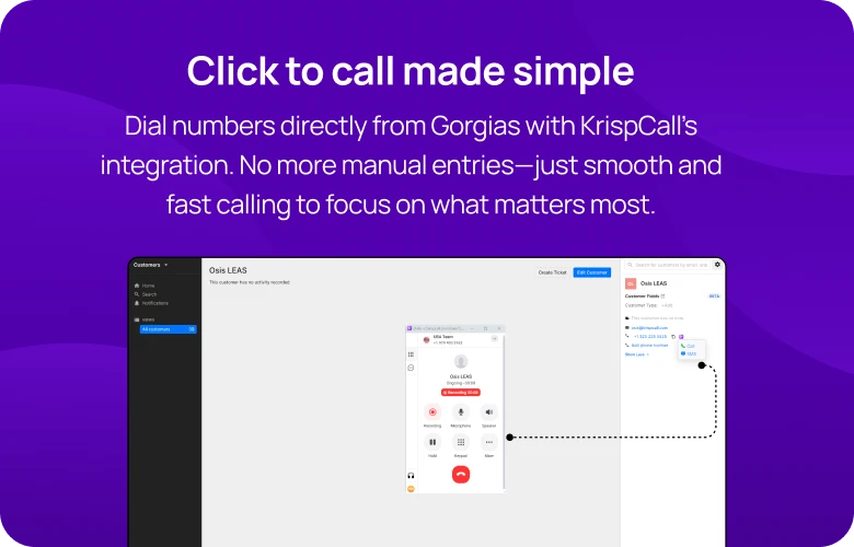 Click to call made simple mobile img