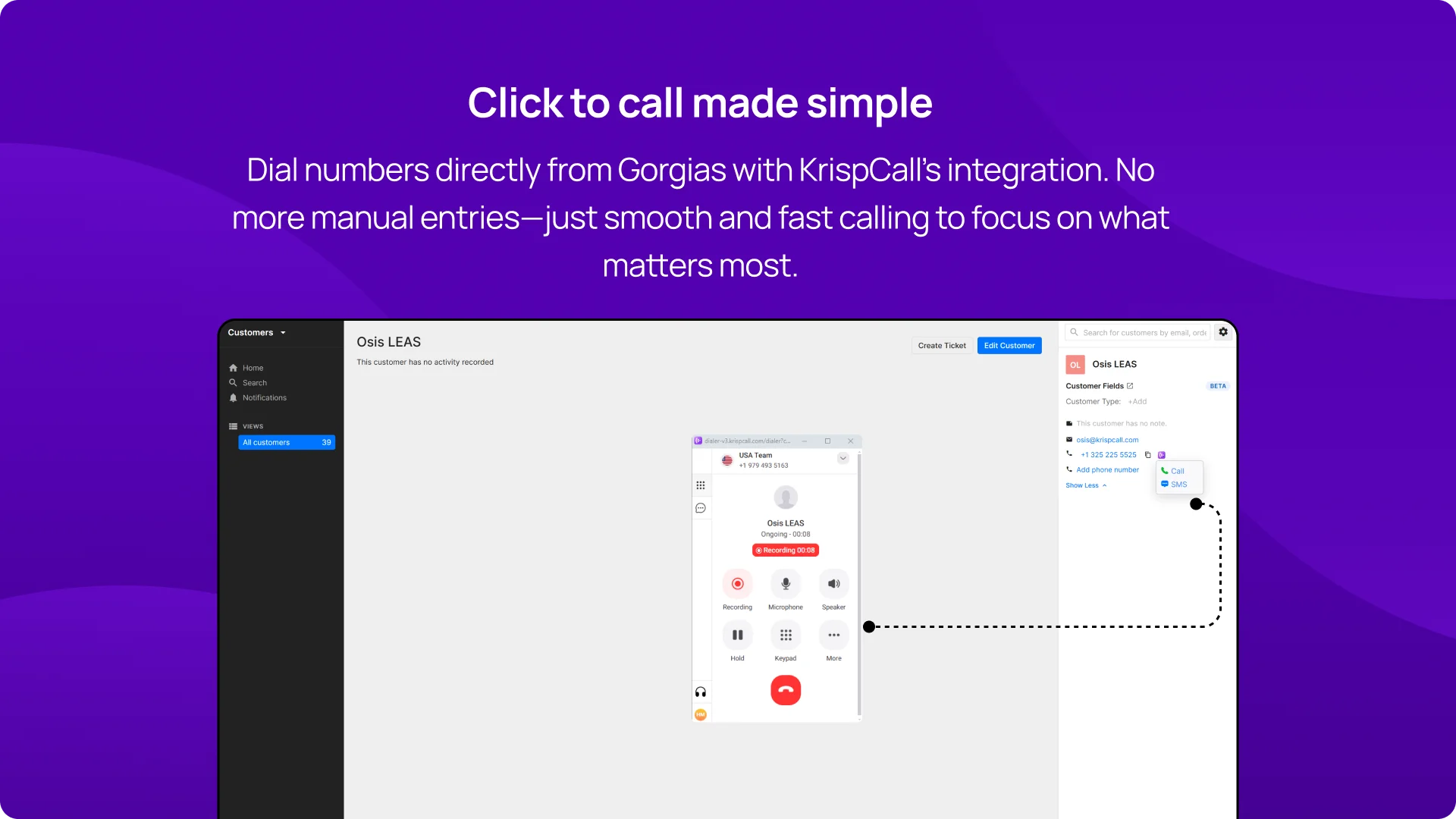 Click to call made simple