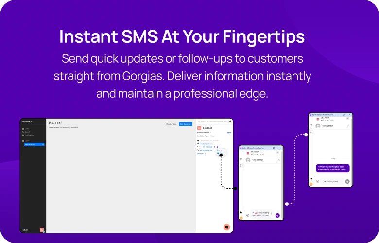Instant SMS at your fingertips mobile img
