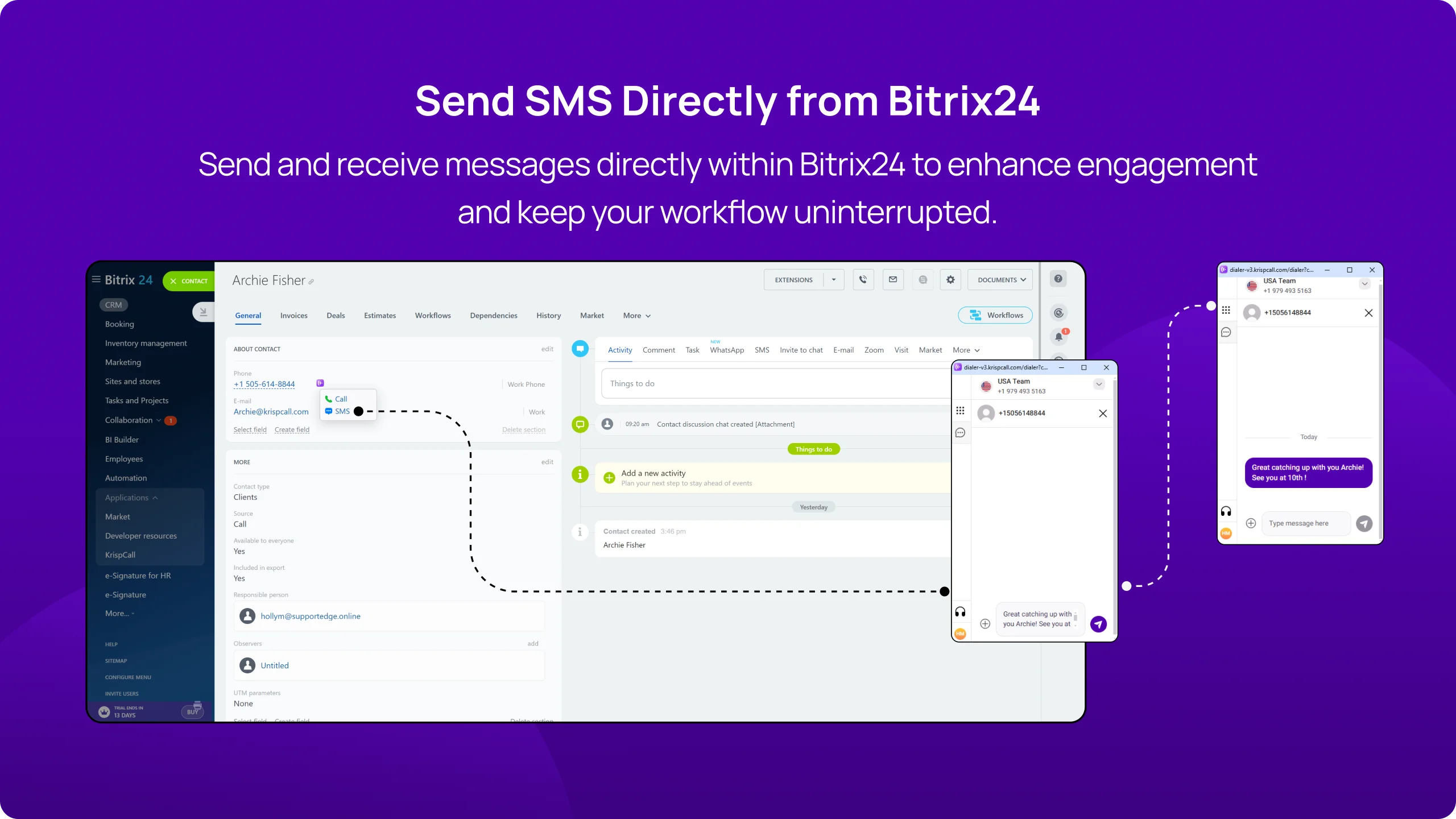 Bitrix24 integration overview 2