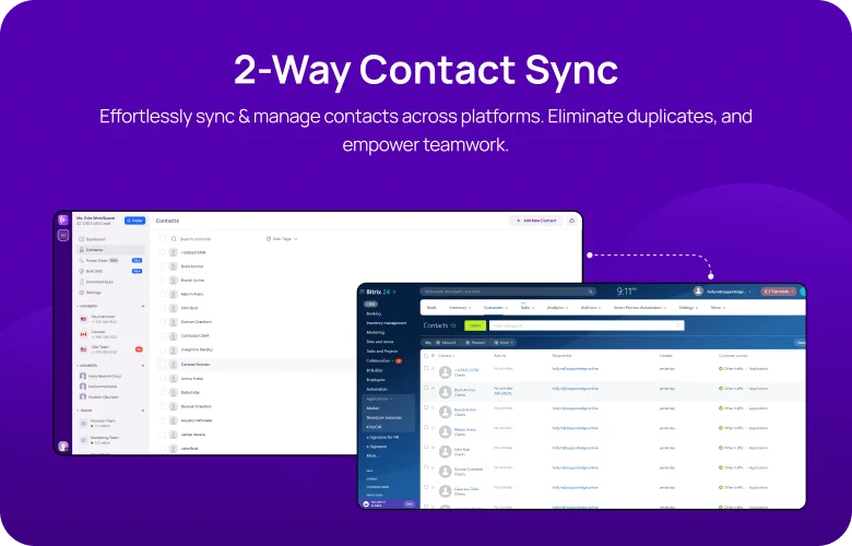 Bitrix24 integration overview mobile 3