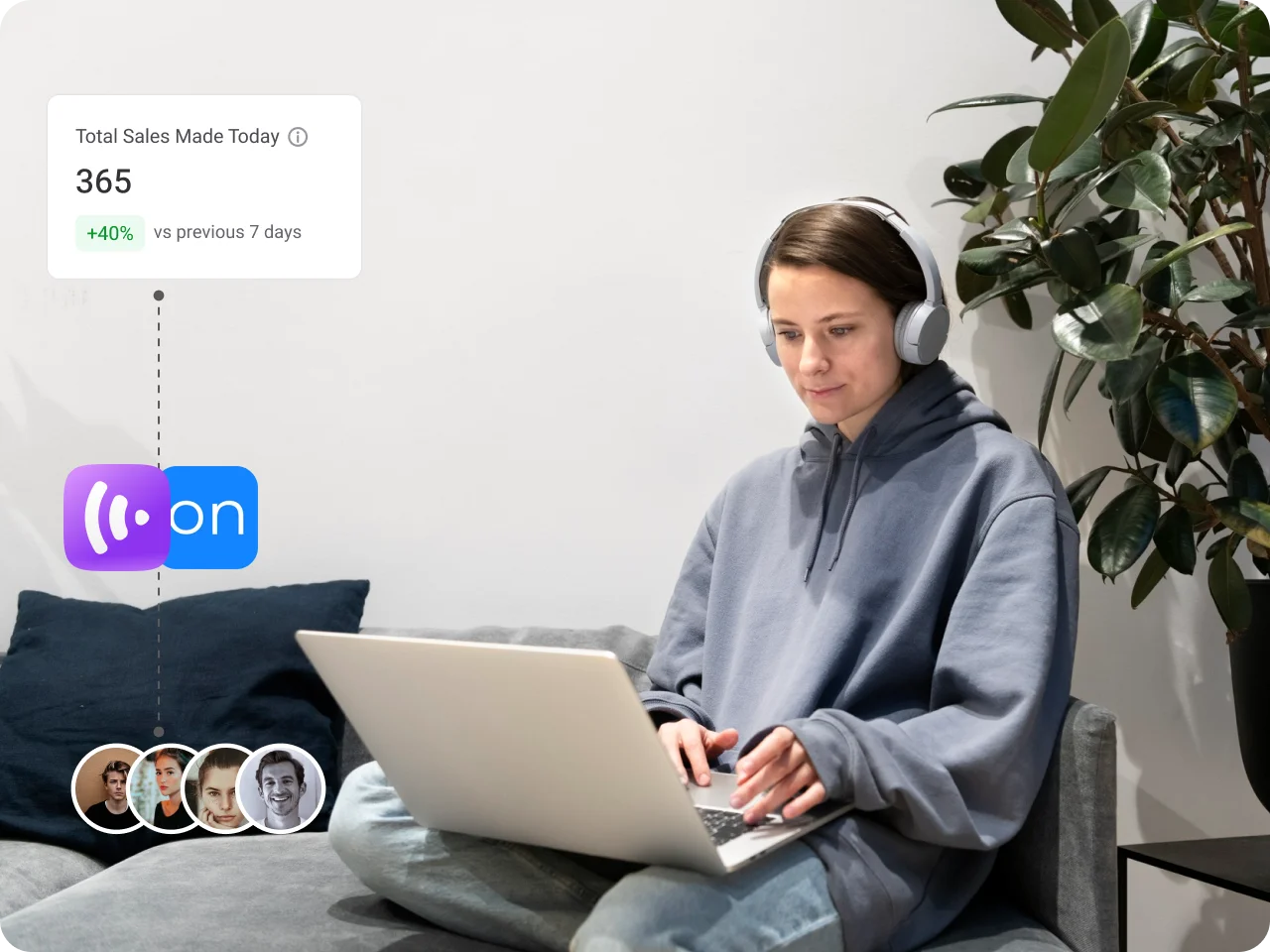 Centralizes communication, allowing remote team members to collaborate effectively.