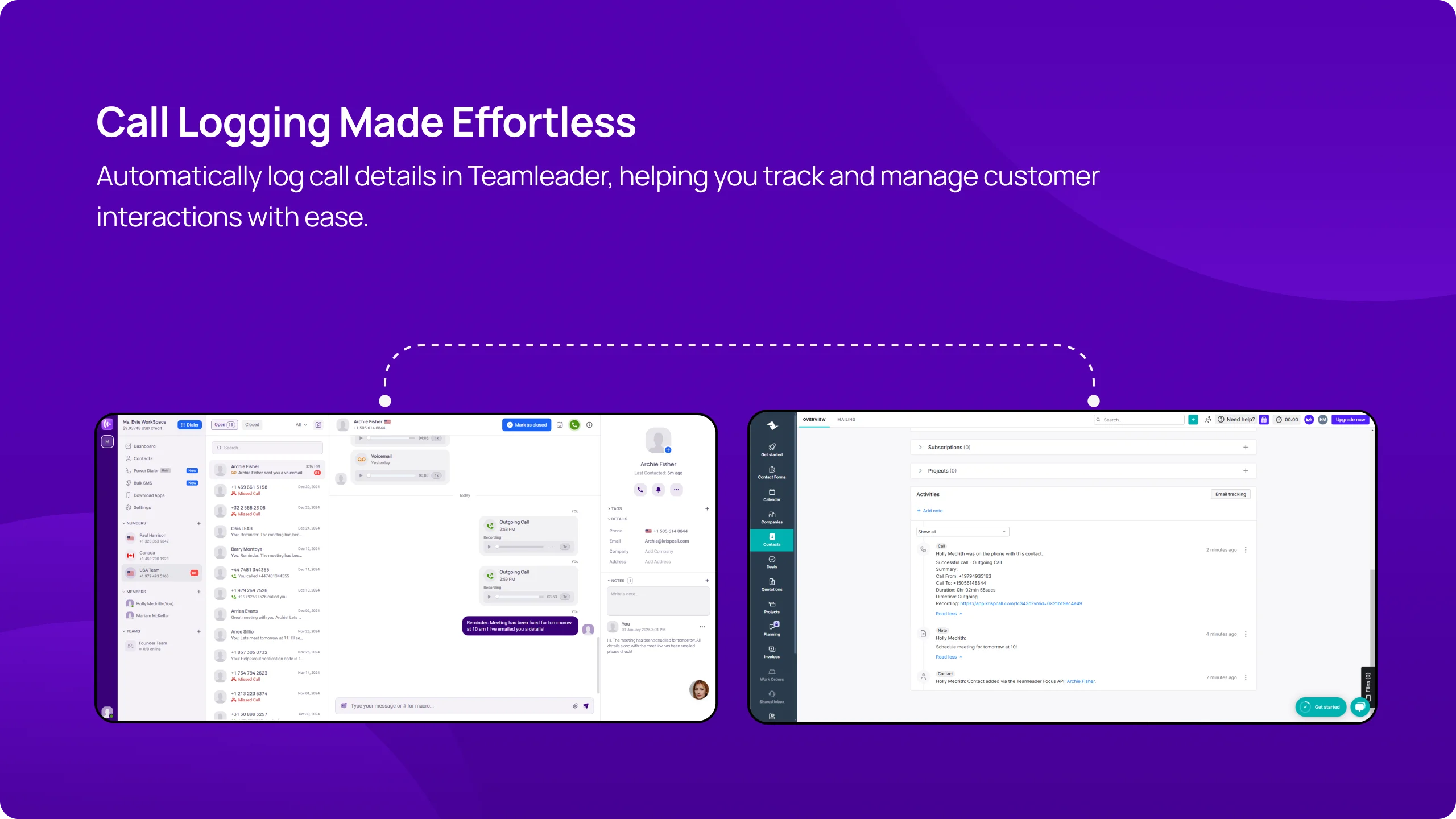 Teamleader (2) integration overview