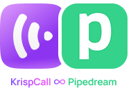 KrispCall x Pipedream