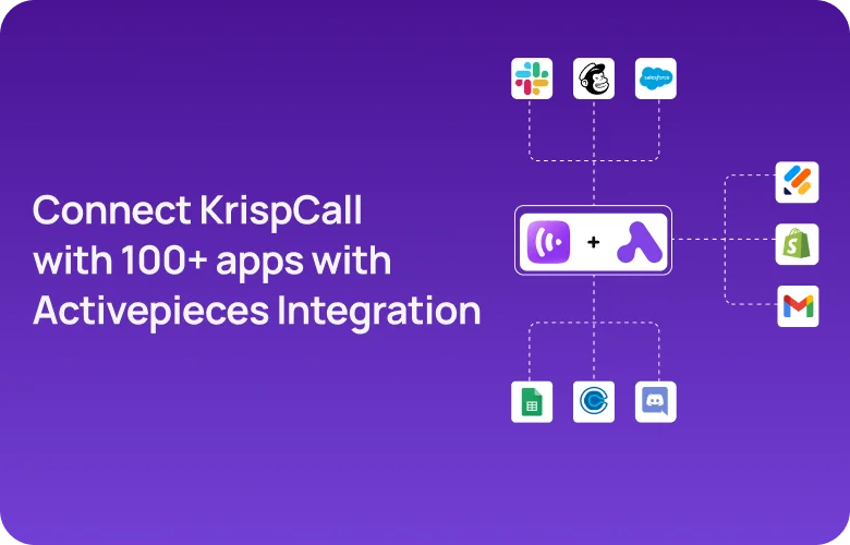 KrispCall x Activepieces mobile0