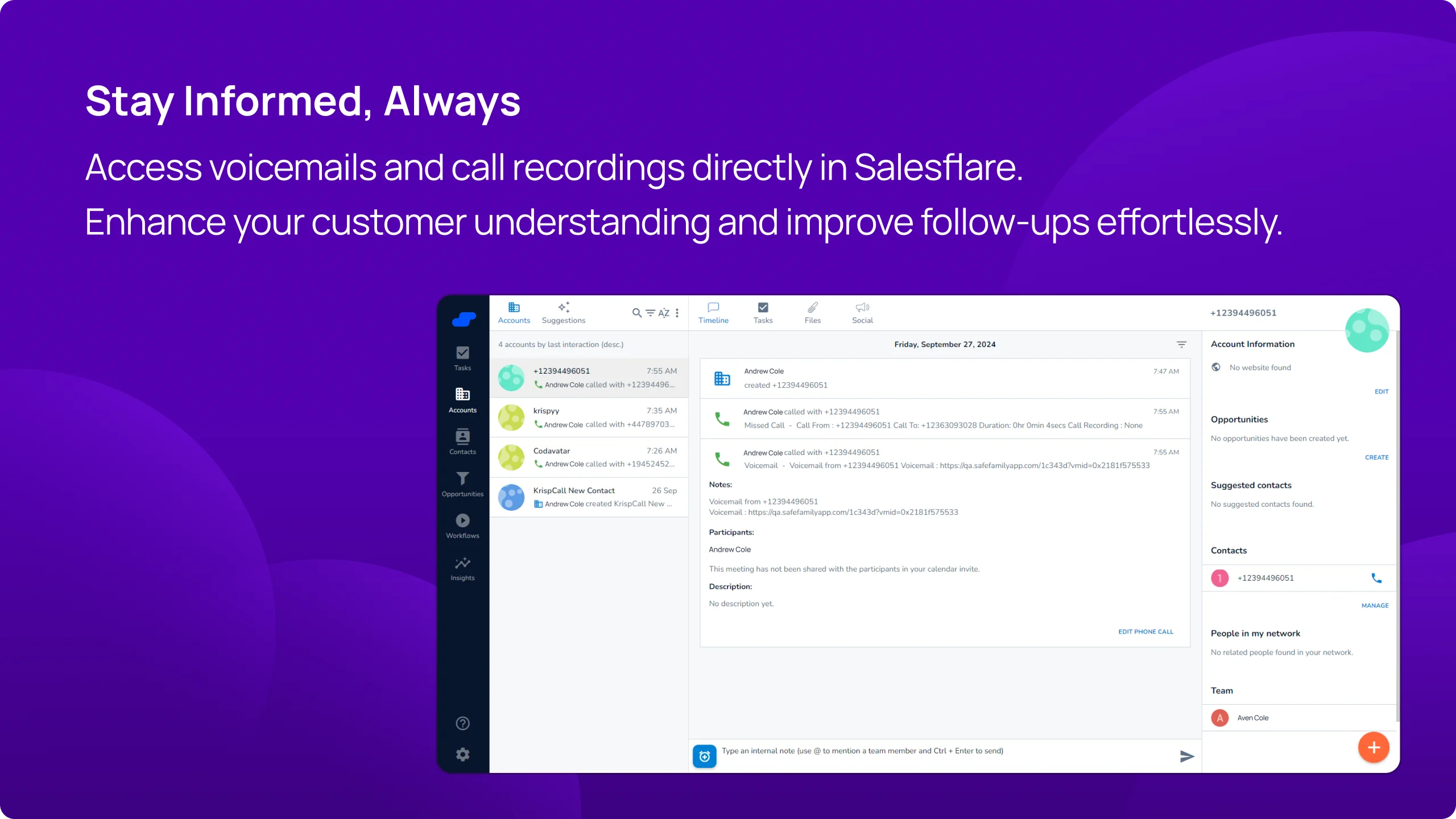 KrispCall x Salesflare integrate (3)
