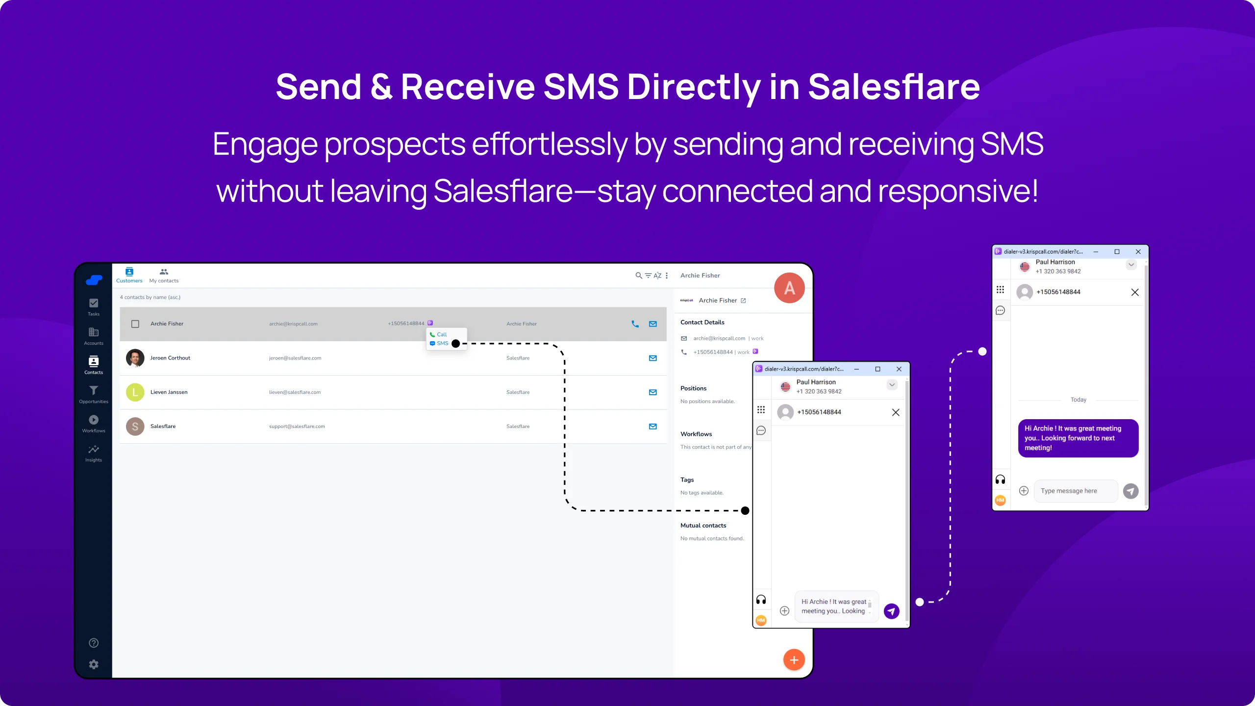 KrispCall x Salesflare integrate (4)
