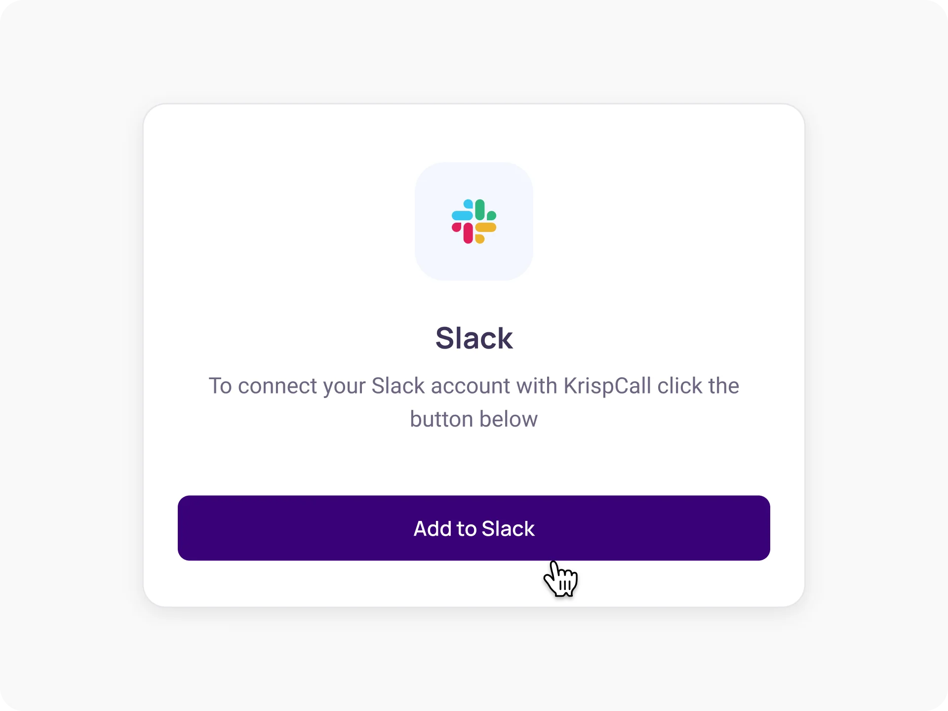 integrate slack with krispcall easily with our guide3