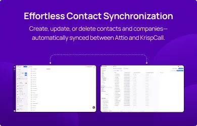 Effortless Contact Synchronization Attio