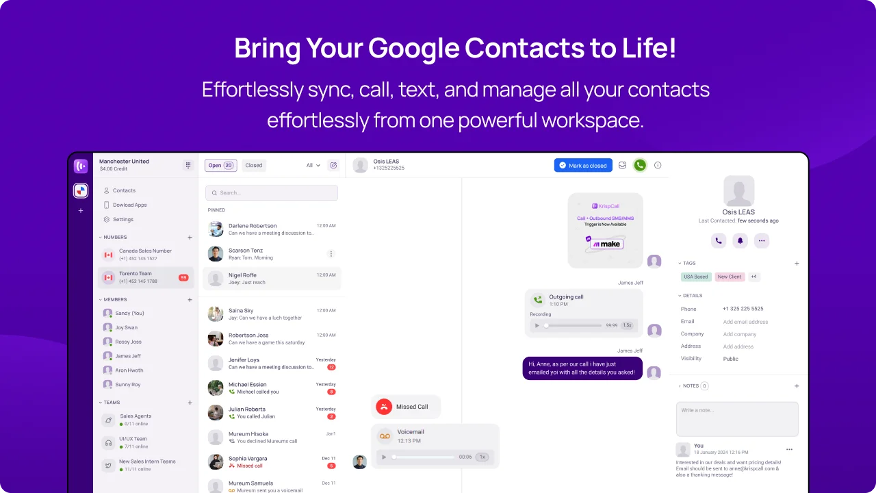 Bring Your Google Contacts to Life google contacts