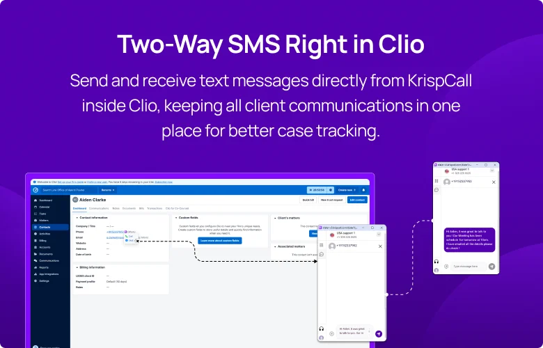 Clio Integration Overview mobile 2
