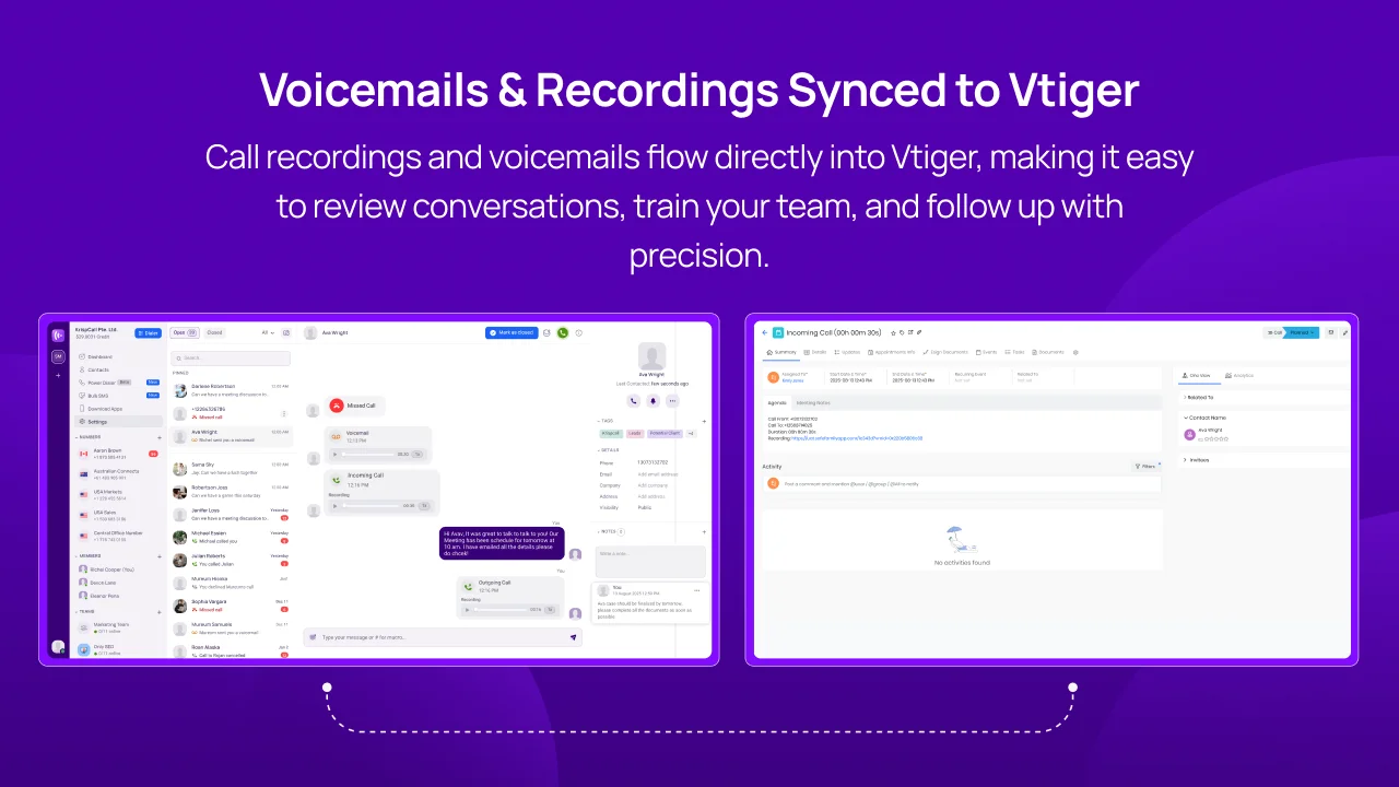 Vtiger Integration Overview desktop5