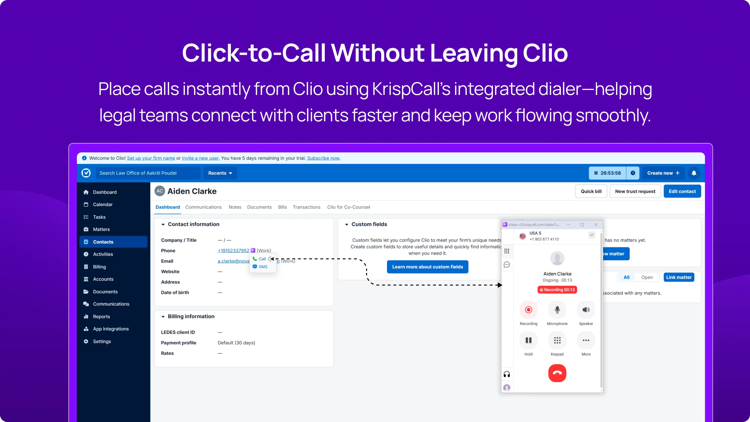 desktop Clio Integration Overview 1