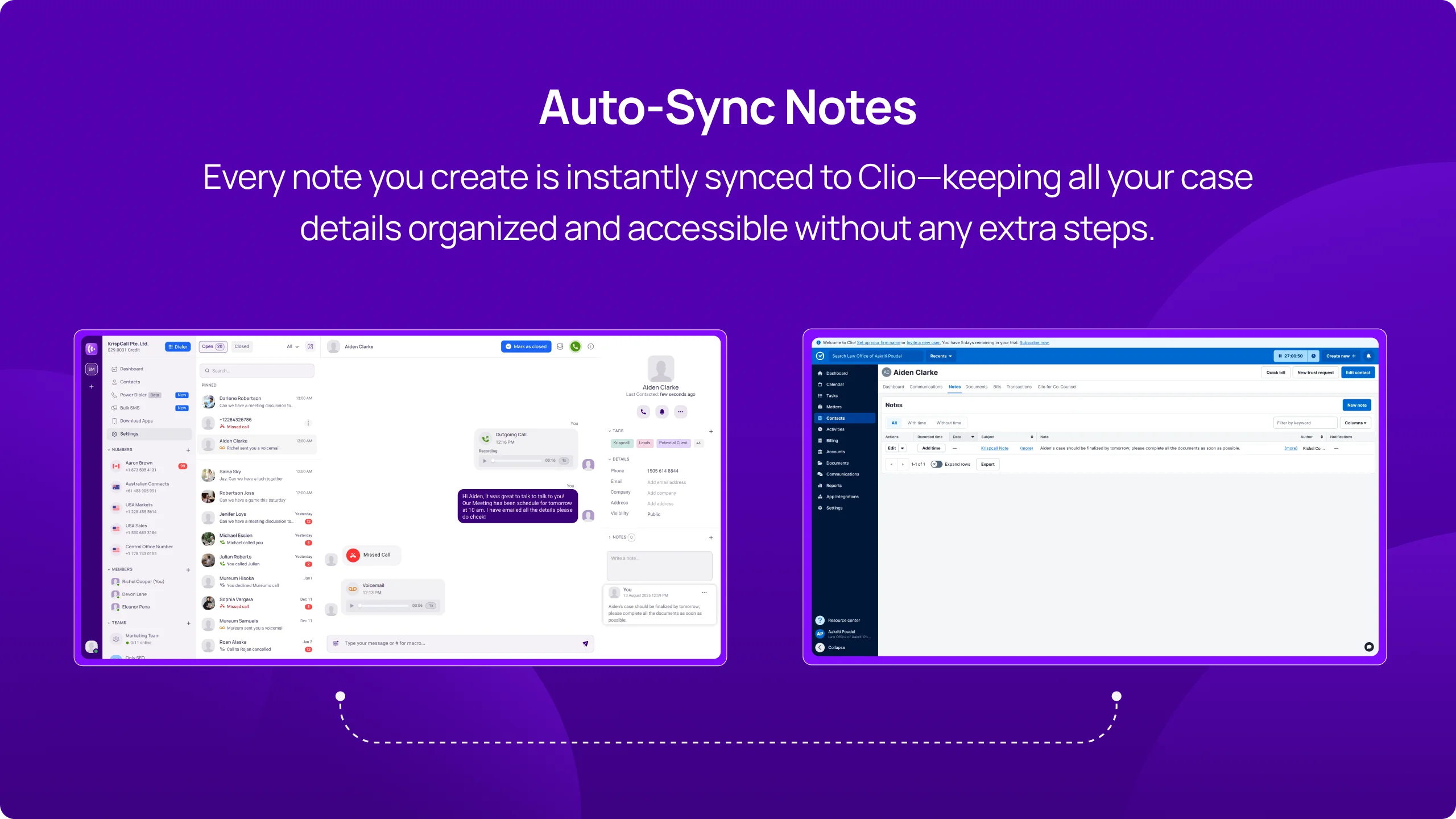 desktop Clio Integration Overview 4
