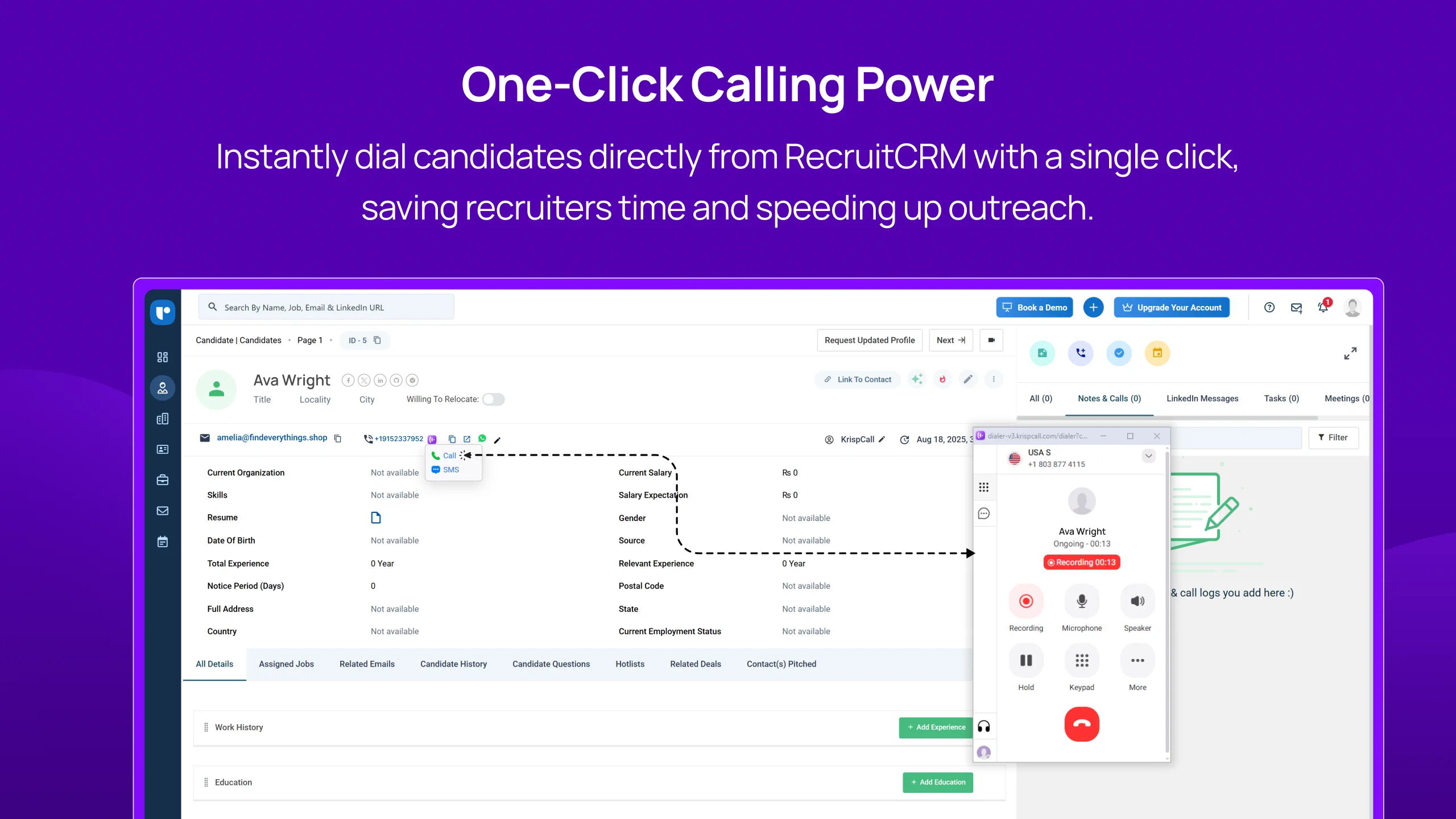 desktop Recruit CRM Integration Overview1