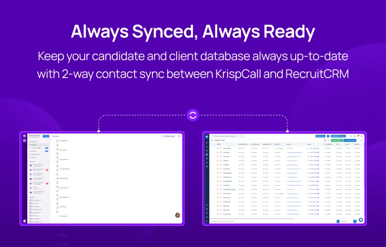 mobile Recruit CRM Integration Overview3