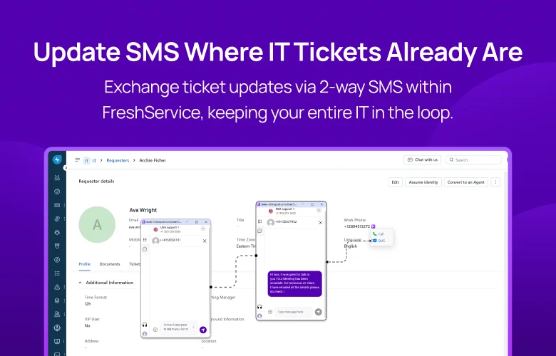 Freshservice Integration Overview mobile2
