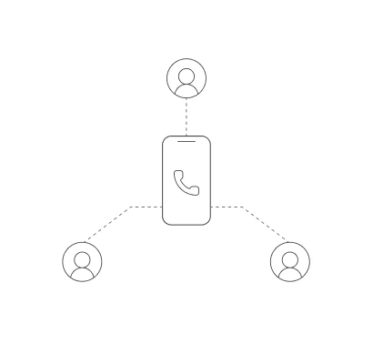 Shared business number for whole team